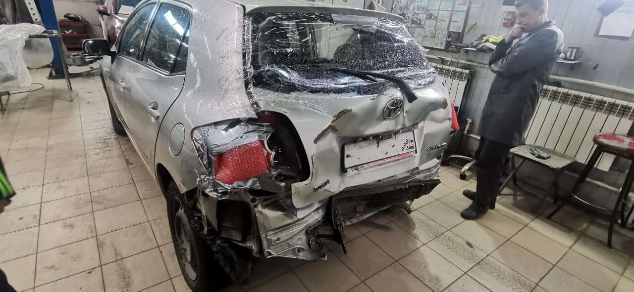 Кузовной ремонт Toyota Auris в Люберцах