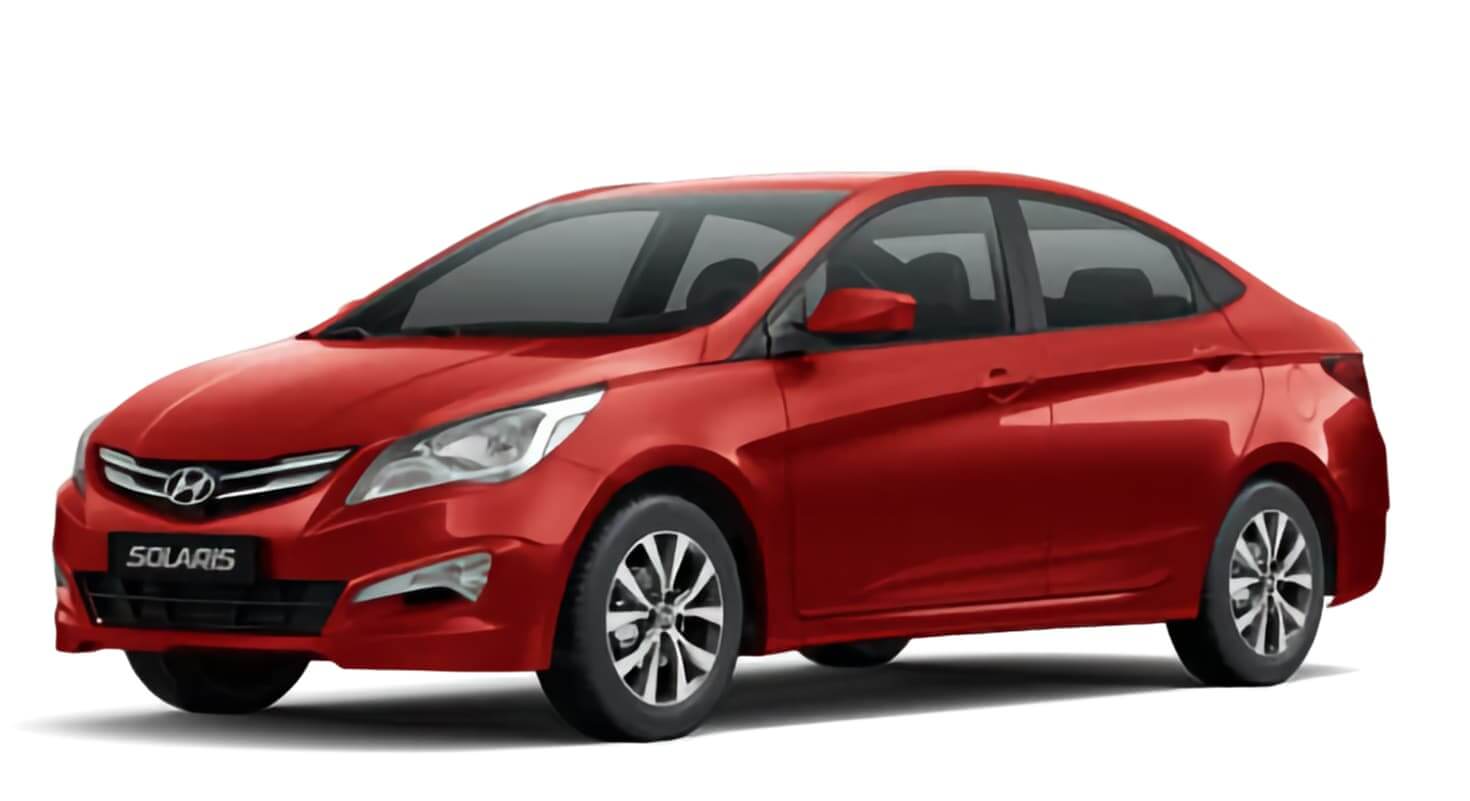 покраска и ремонт hyundai solaris