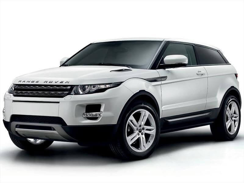 Ремонт передней части кузова Land Rover Evoque с вытягиванием и покраской