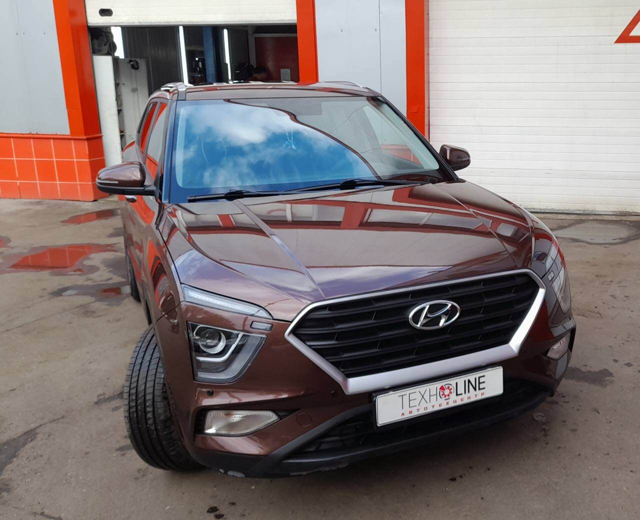 Все повреждения устранены и Hyundai Creta вернула заводской вид!