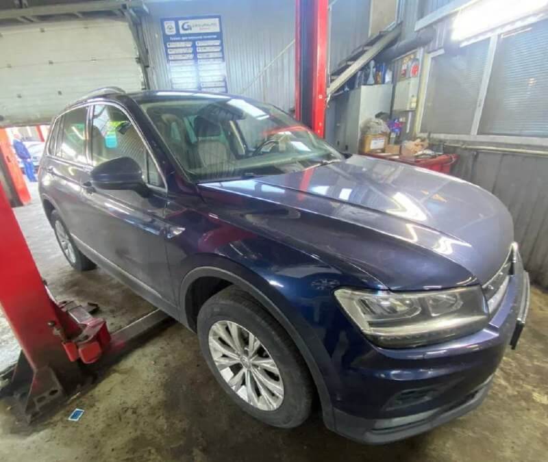 Volkswagen Tiguan готов к ремонту в Технолайн