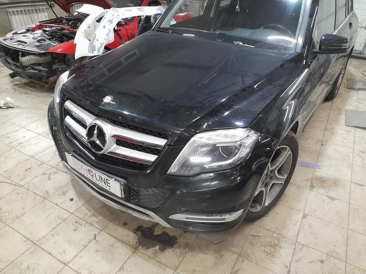 Mercedes GLK 220 после кузовного ремонта в Технолайн